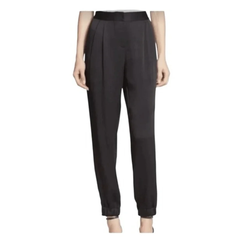 Kate Spade Satin Cinched Bottom Jogger Trouser Dress Pants 6‎